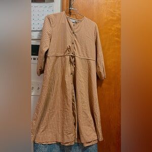 Youth/ young adult long sleeve midi dress